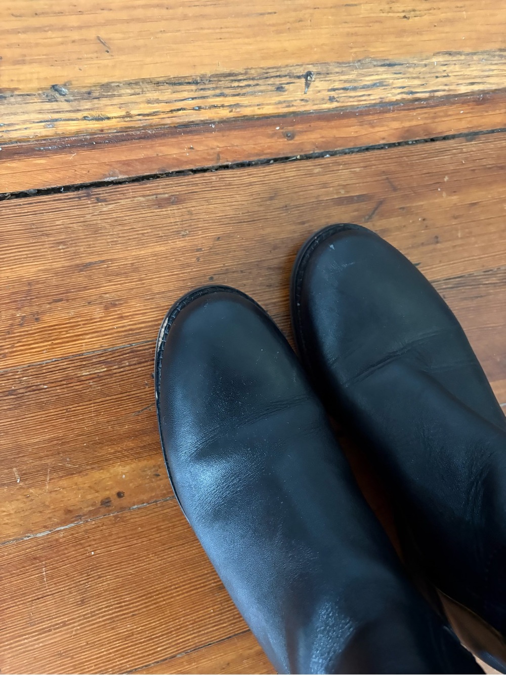 Tory Burch Black Leather Boots - Picture 7 of 9